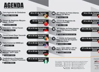 International Business Missions, Fairs and Conferences — August 26 to November 30, 2024 Missões Empresariais, Feiras e Conferências Internacionais de 2024